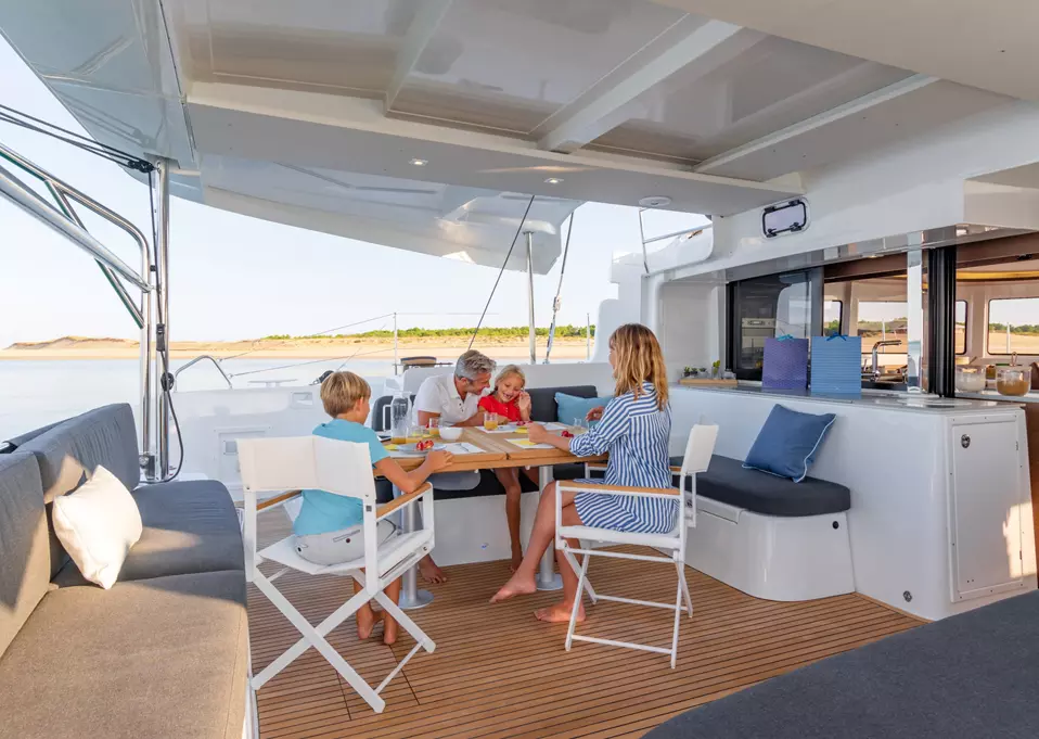 Taking your children on a sailing boat charter